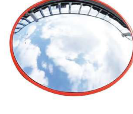 Convex safety mirrors